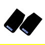 Sparco SP03791NR Faldillas Noir Garde-boue Universel 47x28 cm
