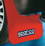 Sparco SP03791RS Faldillas Élargisseurs de Passage de Roues Rouge Universel 47x28 cm 2 Unités