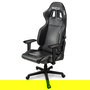 Sparco Icon Silla Gaming-Office Noir-Noir S00998NRNR Chaise Bureau Replica Siège Sportif Rétro Réglable Lombaire