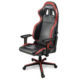 Sparco ICON Chaise de Bureau Noir/Rouge