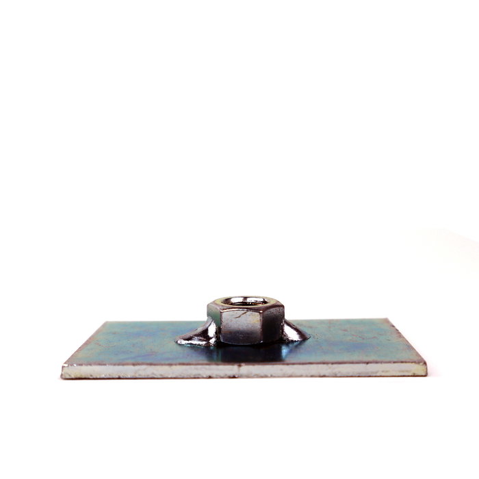 Sparco S04502 Plaque De Fixation Harnais Acier Inoxydable 50 X 80 Mm M 10