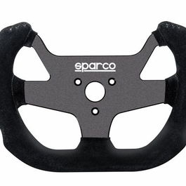 Sparco Volant F-10A Suede Noir S015P270SSN pour Monoplace et Prototype Sportif