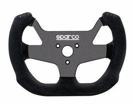 Sparco Volant F-10A Suede Noir S015P270SSN pour Monoplace et Prototype Sportif
