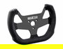 Sparco Volant F-10A Suede Noir S015P270SSN pour Monoplace et Prototype Sportif