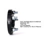 OMP Speed Spacers Jantes 5x108 20mm 150mm OMPS09112001
