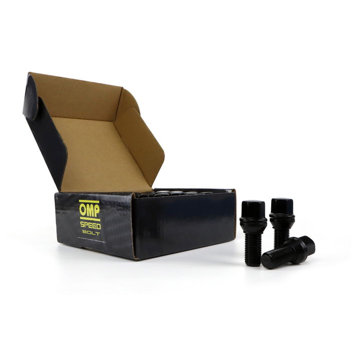 Omp Speed Jeu De 20 Vis Déplacantes Pour Roues M14x1.50 Conique Long 28 mm Clé 17-19 Couleur Noire Din 10.9 OMPS09751401 Omp Speed Jeu De 20 Vis Déplacantes Pour Roues M14x1.50 Conique Long 28 mm Clé 17-19 Couleur Noire Din 10.9 OMPS09751401