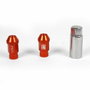 OMP Set de 20 écrous en aluminium 7075 Rouge M14x1.25 avec clé de 19mm