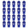 OMP Jeu de 20 écrous en aluminium 7075 bleu M14x1.25