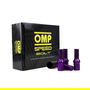 Omp Speed Jeu De 20 Vis En Acier Colores M14x1.25 cLé De 17-19 Longueur 27 mm Couleur Violette Et Matériau Din 10.9 OMPS09951411
