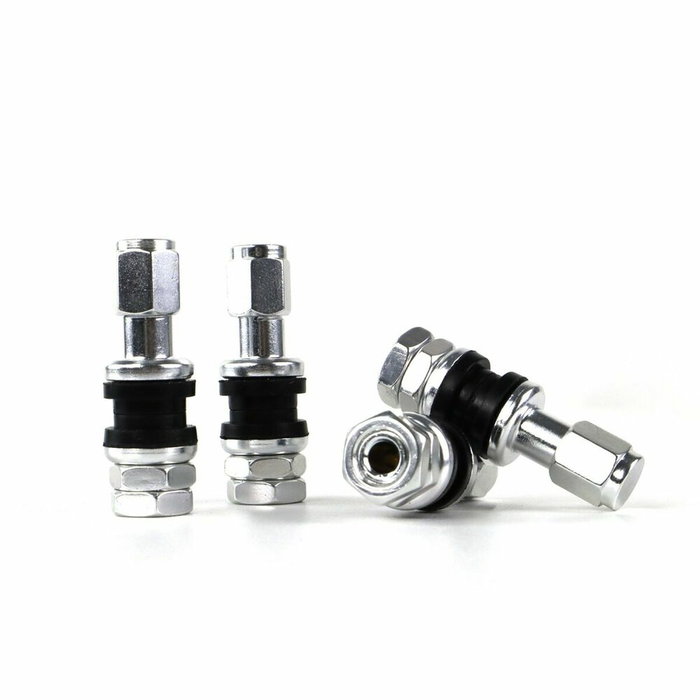 OMP Jeu de 4 valves en aluminium Argent OMP Jeu de 4 valves en aluminium Argent