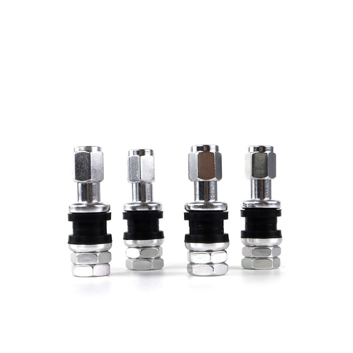 Omp OMPS09990002 Valve Aluminium 4 Pneus Argent