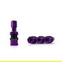 Omp OMPS09990011 Valve Aluminium Violette Jeu 4 Valvules Roues