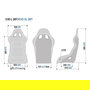 Sparco Asiento Evo XL Qrt S008015RNR Siège Fibre De Verre QRT FIA 8855-1999
