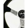 Occ Motorsport Volant Déplacé Mod. Track Cuir Suédé Bras Argent