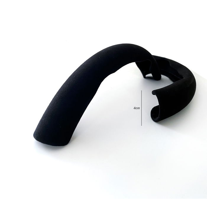 Occ Motorsport Housse De Volant Noire 2 Pièces OCCFV0002 Universelle Velours ABS