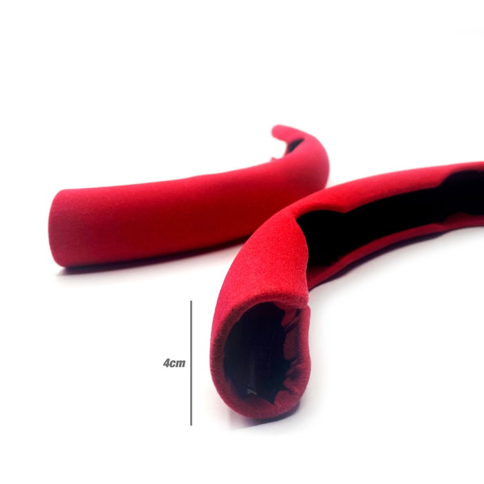 Occ Motorsport Housse de volant rouge 2 pièces Occ Motorsport Housse de volant rouge 2 pièces