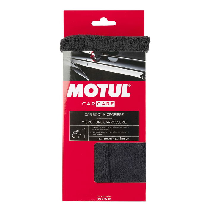 MOTUL Nettoyage Carrosserie Microfibre MTL110109 Double Face MOTUL Nettoyage Carrosserie Microfibre MTL110109 Double Face