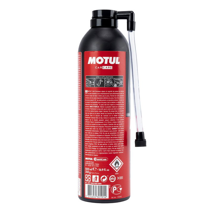 Motul Réparation Crevaisons Spray 500 ml Motul Réparation Crevaisons Spray 500 ml