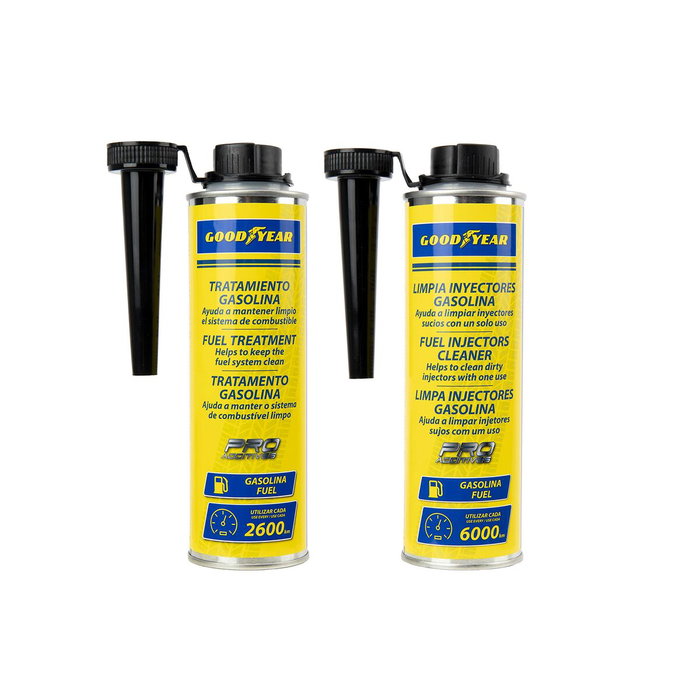 Goodyear Kit GY Pre-ITV Essence avec Nettoyant Injecteurs Goodyear Kit GY Pre-ITV Essence avec Nettoyant Injecteurs