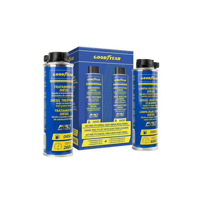 Goodyear Kit GY PRE-ITV Diesel avec Nettoyant Injecteurs Goodyear Kit GY PRE-ITV Diesel avec Nettoyant Injecteurs