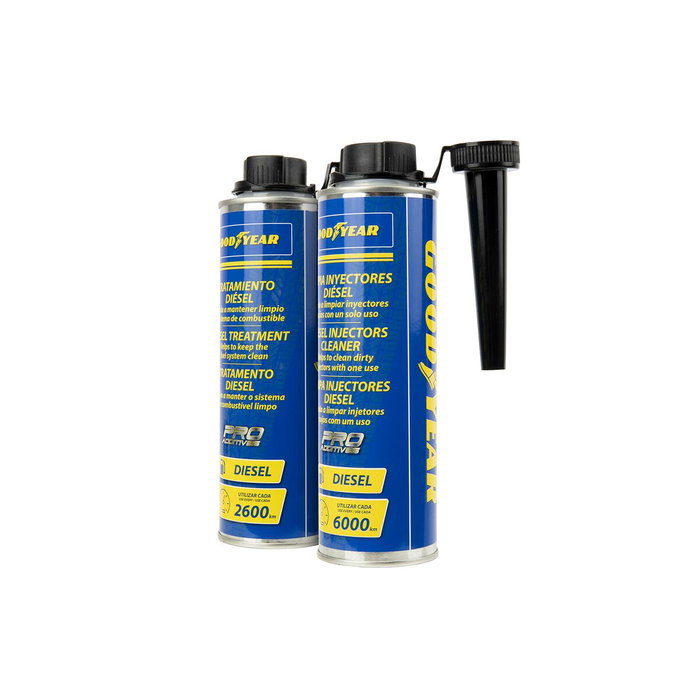 Goodyear Pro-Additives Kit Pré-ITV Diesel ZGODA0007 Nettoyant Injecteurs 300 ml Goodyear Pro-Additives Kit Pré-ITV Diesel ZGODA0007 Nettoyant Injecteurs 300 ml