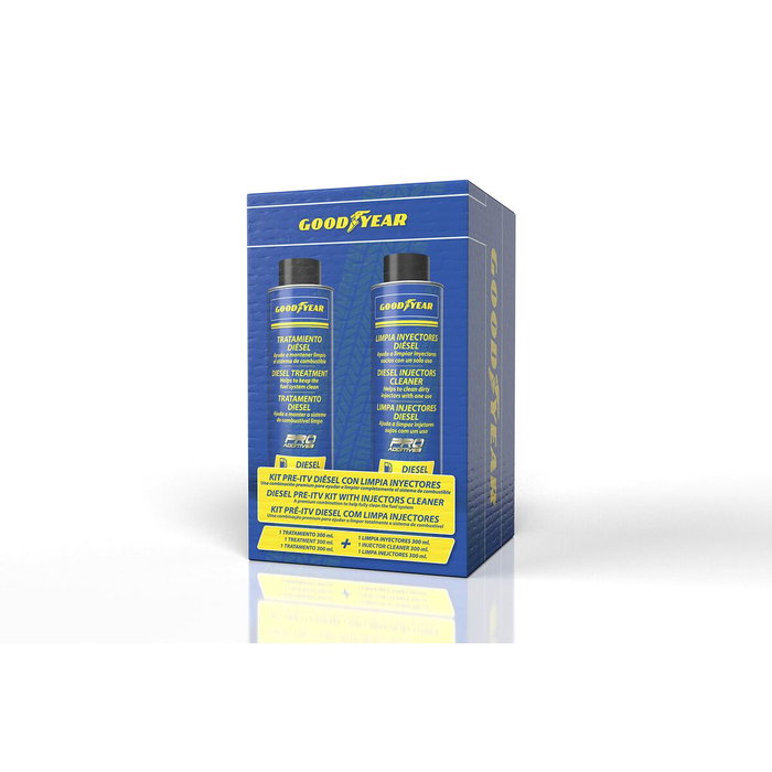 Goodyear Pro-Additives Kit Pré-ITV Diesel ZGODA0007 Nettoyant Injecteurs 300 ml Goodyear Pro-Additives Kit Pré-ITV Diesel ZGODA0007 Nettoyant Injecteurs 300 ml