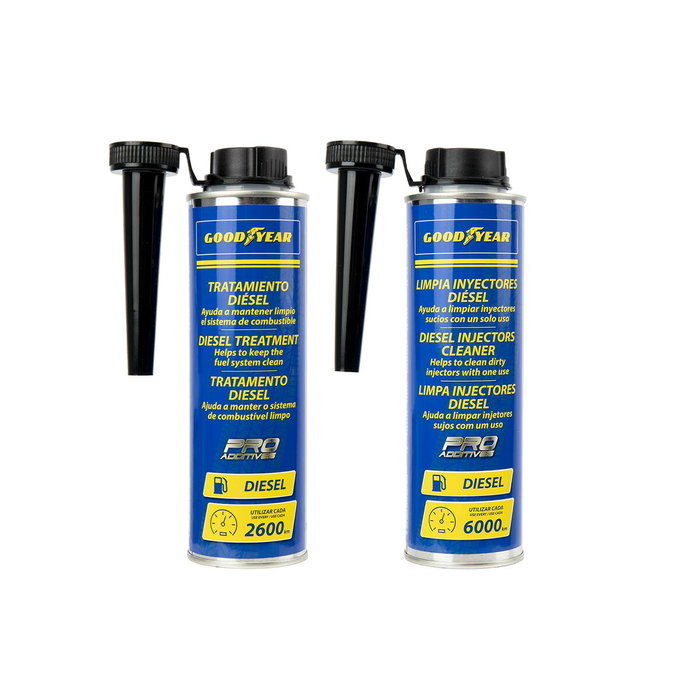 Goodyear Pro-Additives Kit Pré-ITV Diesel ZGODA0007 Nettoyant Injecteurs 300 ml Goodyear Pro-Additives Kit Pré-ITV Diesel ZGODA0007 Nettoyant Injecteurs 300 ml
