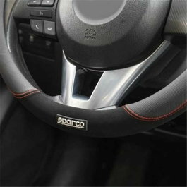 Sparco Housse de volant SPCS122RS Rouge Ø 37-38 cm