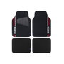 Sparco Set de tapis de voiture moquette rouge