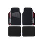 Sparco Tapis Moquette Corsa Rouge SPCF508RD 4 Unités Universel Antidérapant