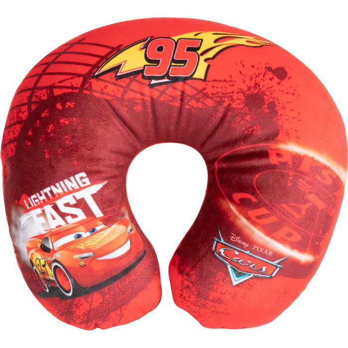 Cars Coussin de voyage Rouge