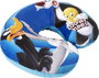 Licensing CZ10977 Oreiller De Voyage Pour Le Cou En Tissu Velouté Rose, Microperline, Disney, 27x23x9