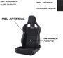 Recaro Cross Sportster CS Airbag Cuir Artificiel Noir/Dinamica Noir Passager