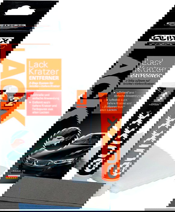 Quixx QQ00070 Élimine Rayures Professionnel Système Réparation 2 Étapes Rayures Légères Moyennes Profondes Quixx QQ00070 Élimine Rayures Professionnel Système Réparation 2 Étapes Rayures Légères Moyennes Profondes