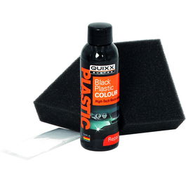 Quixx QQ10188 Teinture Noire Plastiques Voiture 12 Mois Résistant Intempéries