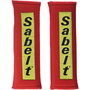 Sabelt Almohadillas SB475040 Rouges 28 X 9,5 Cm Velcro