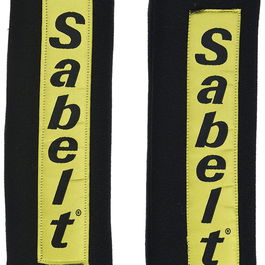 Sabelt Almohadillas SB475020 Housse Épaule Velcro Noir 75 mm