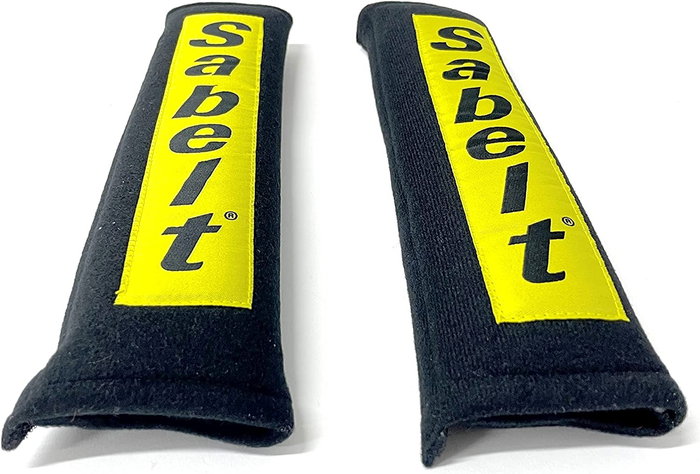 Sabelt Almohadillas SB475020 Housse Épaule Velcro Noir 75 mm