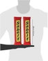 Sabelt Coussinets de ceinture de sécurité Velcro Rouge (Lot de 2)