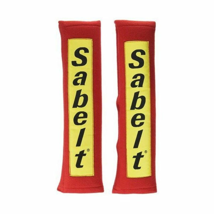 Sabelt Almohadilla 2 pouces avec Velcro Rouge