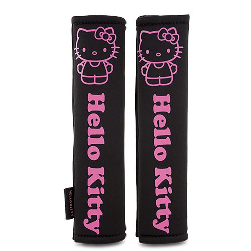 Abc Coussinets de ceinture de sécurité HELLO KITTY CS4 Noir Abc Coussinets de ceinture de sécurité HELLO KITTY CS4 Noir