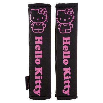 Abc Coussinets de ceinture de sécurité HELLO KITTY CS4 Noir Abc Coussinets de ceinture de sécurité HELLO KITTY CS4 Noir