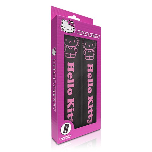 Abc Coussinets de ceinture de sécurité HELLO KITTY CS4 Noir Abc Coussinets de ceinture de sécurité HELLO KITTY CS4 Noir