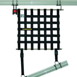 Schroth Reseau De Fenêtre Taille I SH09543-0 400 X 405 Mm Noir