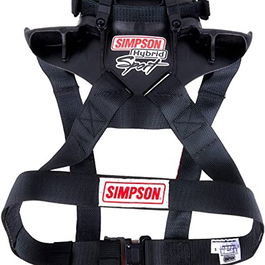 Simpson Hans Hybrid Sport Small Ancrage Standard SIHS.SML.11.PA.FIA Certification SFI Construction Polymère Carbone