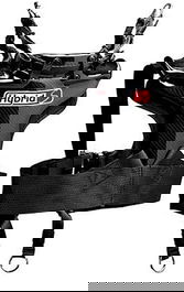 Simpson Hybrid S Femme Grande Ancrage Standard SIHYS.LRG.F.11.PA Support de Retenue FIA Approuvé Fibre de Carbone