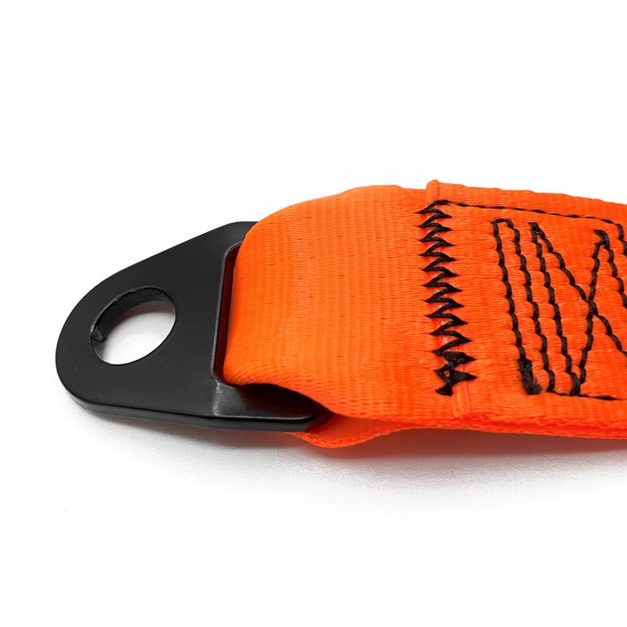 Sparco Sangle De Remorquage Orange S01638ARF - 15 mm - Haute Résistance - Récupération Véhicules