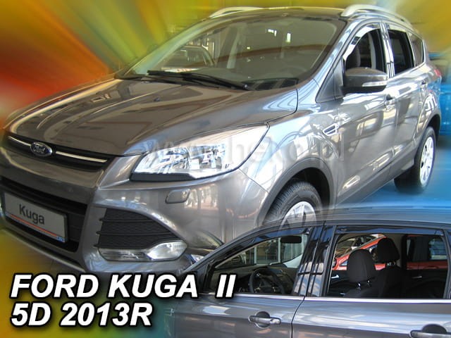 Heko Déflecteurs de fenêtres arrière pour Ford Kuga II 5D (2012-2019) Heko Déflecteurs de fenêtres arrière pour Ford Kuga II 5D (2012-2019)
