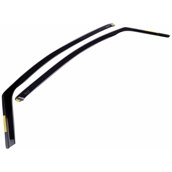 Heko Déflecteurs de ventanille avant pour Peugeot 208 I 3D (2012-2019) en plexiglas fumé