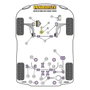 Powerflex Silentblock de Triangle Avant